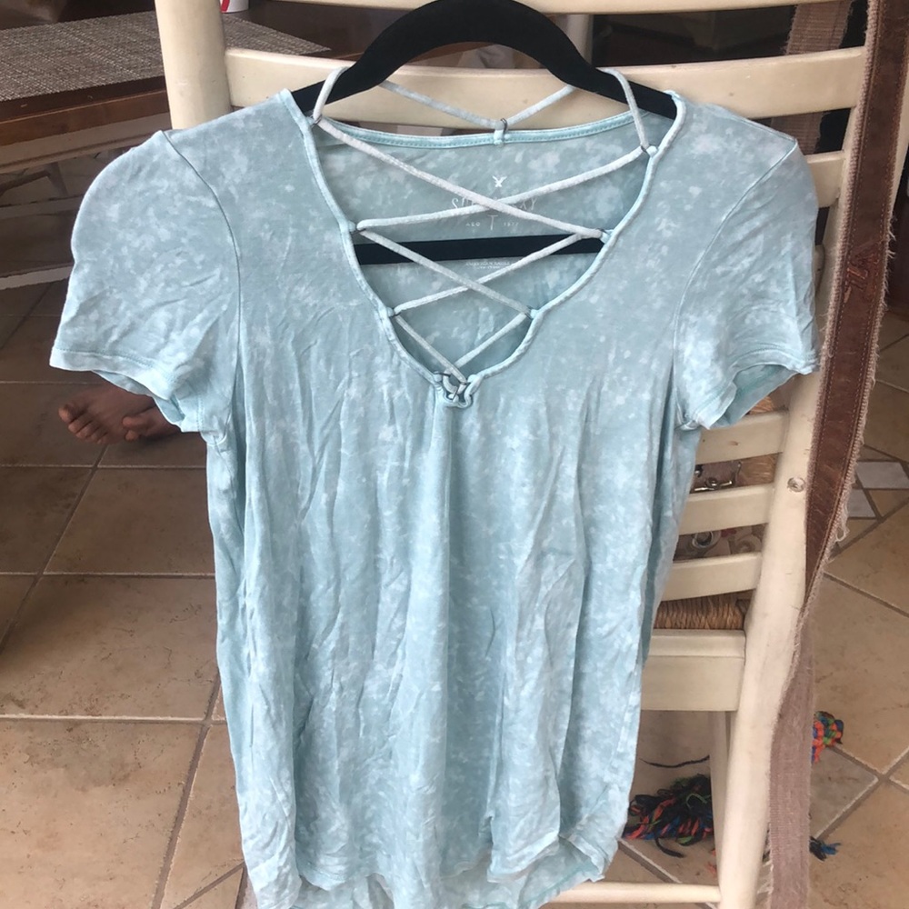 American Eagle Soft & Sexy Tie-Dye T-Shirt